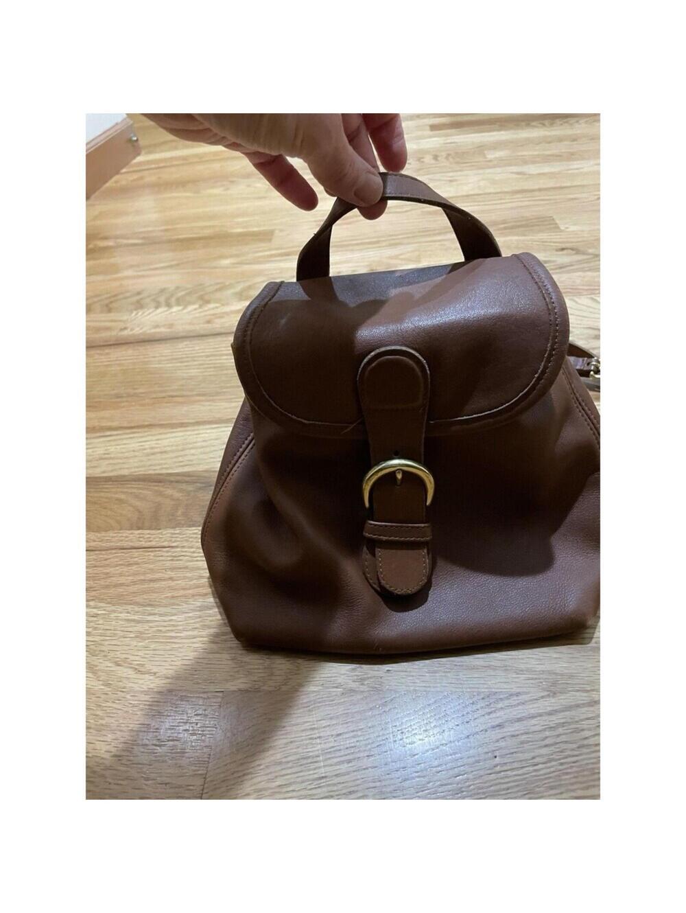 Coach Vintage Bantam Authentic Leather Mini Backpack Bag H5C 4152 Brown